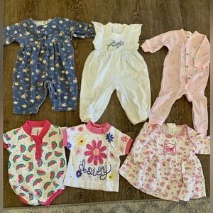 Vintage baby girl clothes